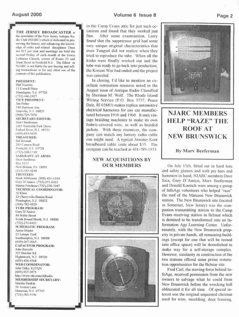 The Jersey Broadcaster, Page 2