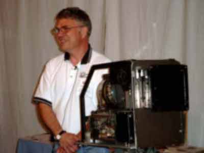 Geoff Bourne and his 1930 Experimental Camera